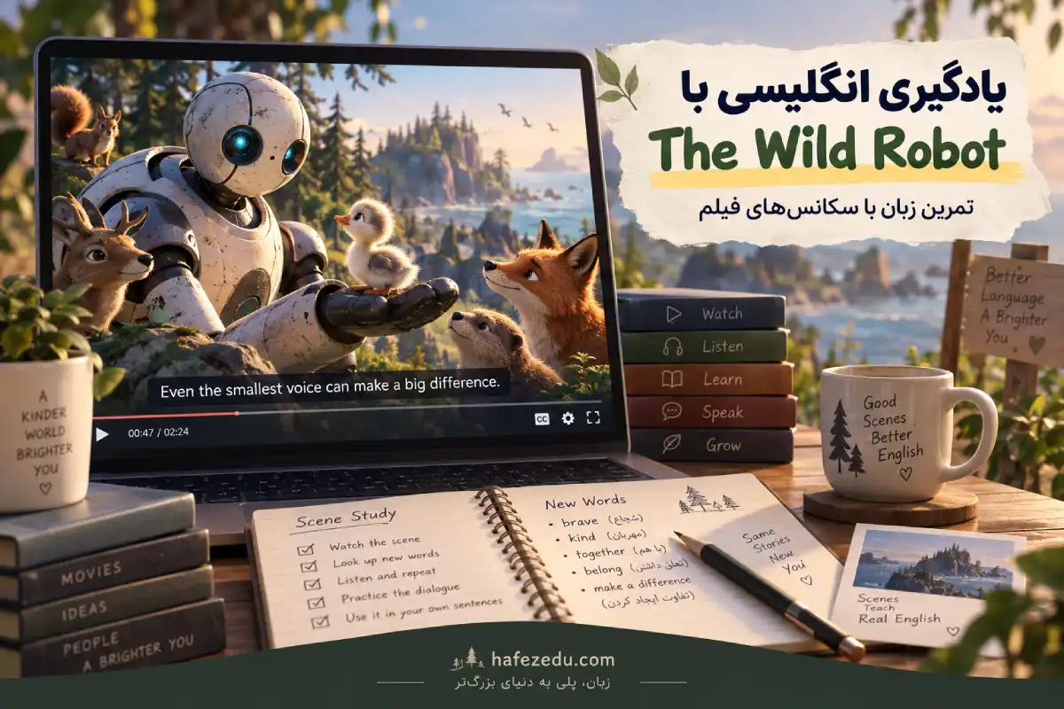 انیمیشن یادگیری زبان