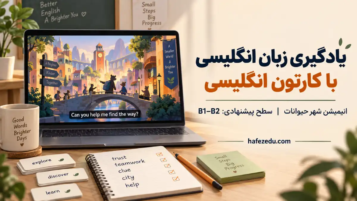 انیمیشن یادگیری زبان