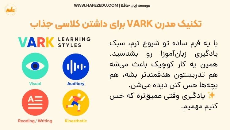 روش VARK